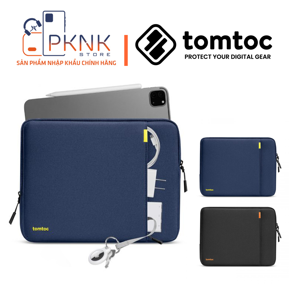 Tomtoc (USA) กระเป๋าป้องกันการกระแทก 360 องศาสําหรับ 11 นิ้ว 12.9 นิ้ว IPAD PRO M2/M1 – A13B3 - A13A