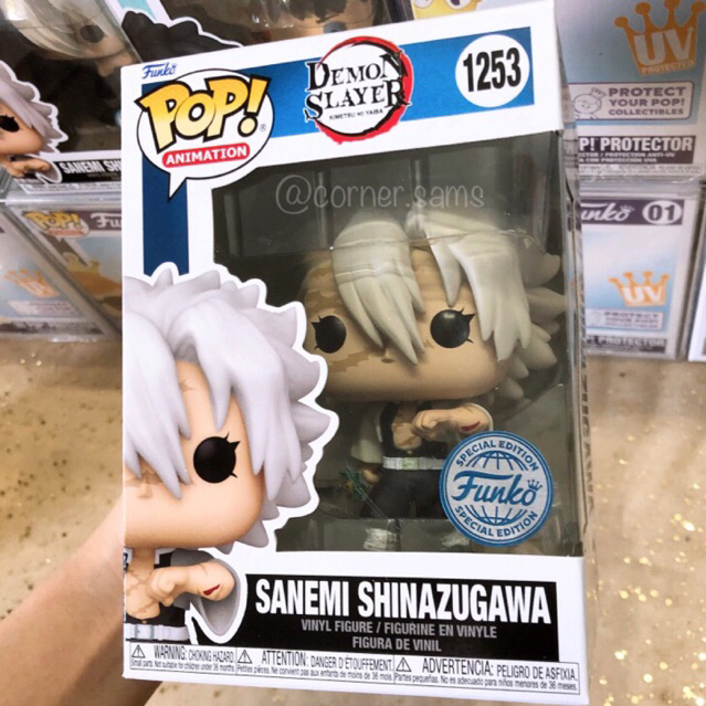 Funko Pop Sanemi Shinazugawa ของแท้ - ฟิกเกอร์ Demon Slayer [US BILL]