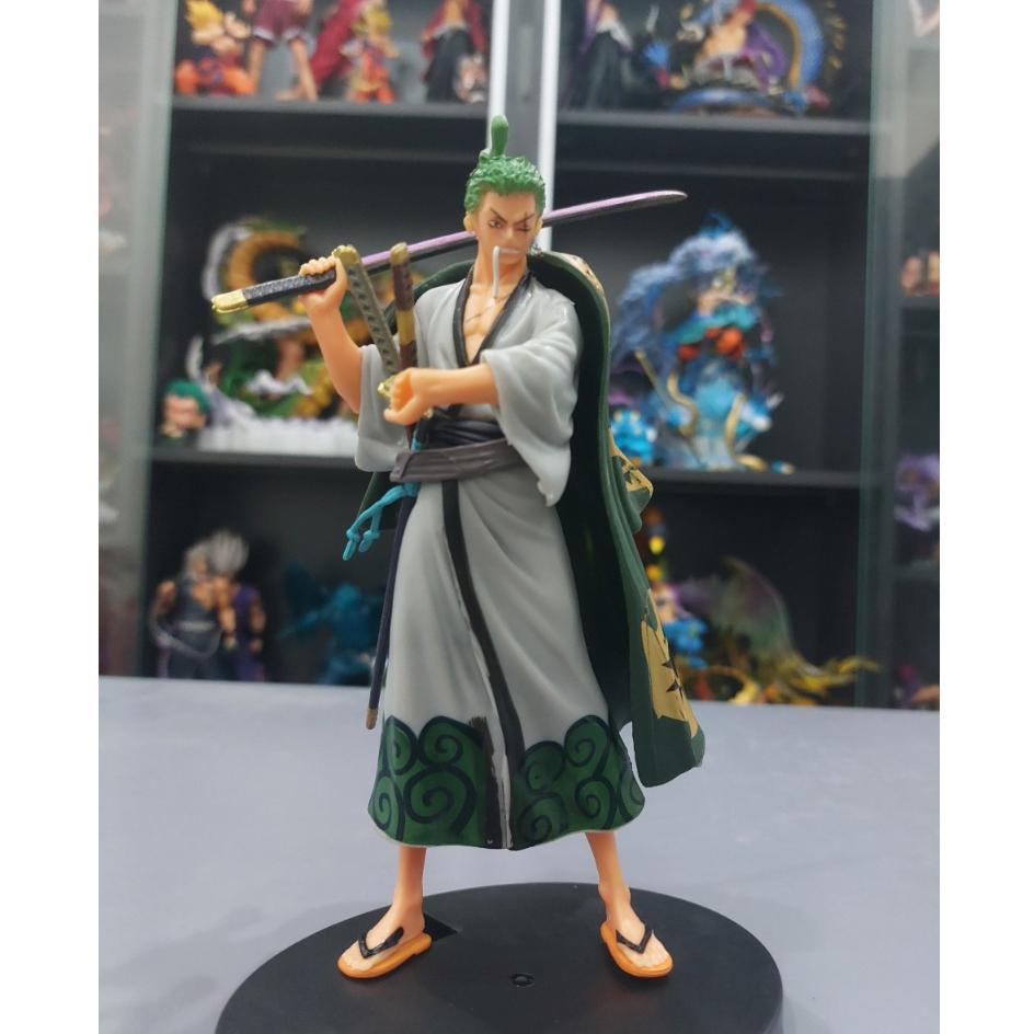 โมเดล Zoro Wano แบบยืน - โมเดล Zoro Wano สุดเท่