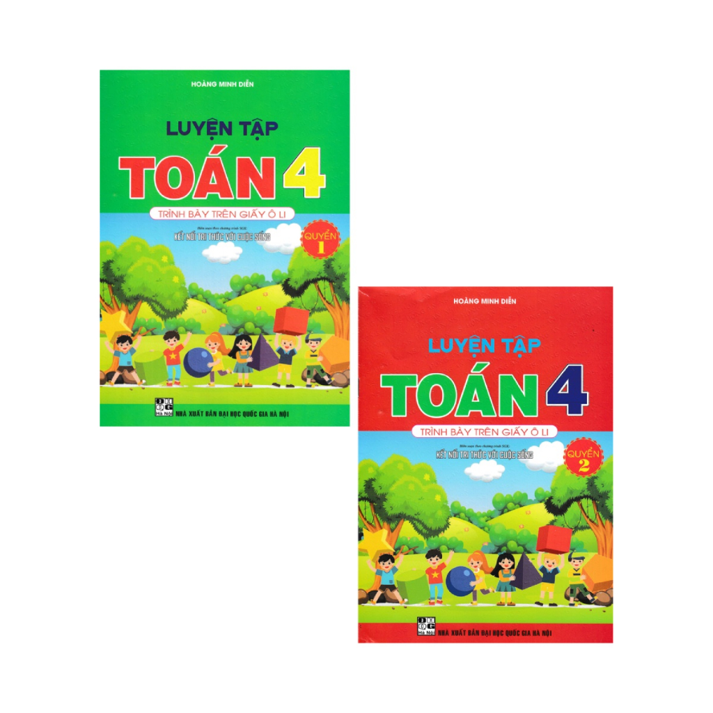 TRI Book - Math Practice Combo 4 เล่ม 1 + เล่ม 2 - นําเสนอบนกระดาษ O Li (ความรู้ต่อชีวิต) -HAB