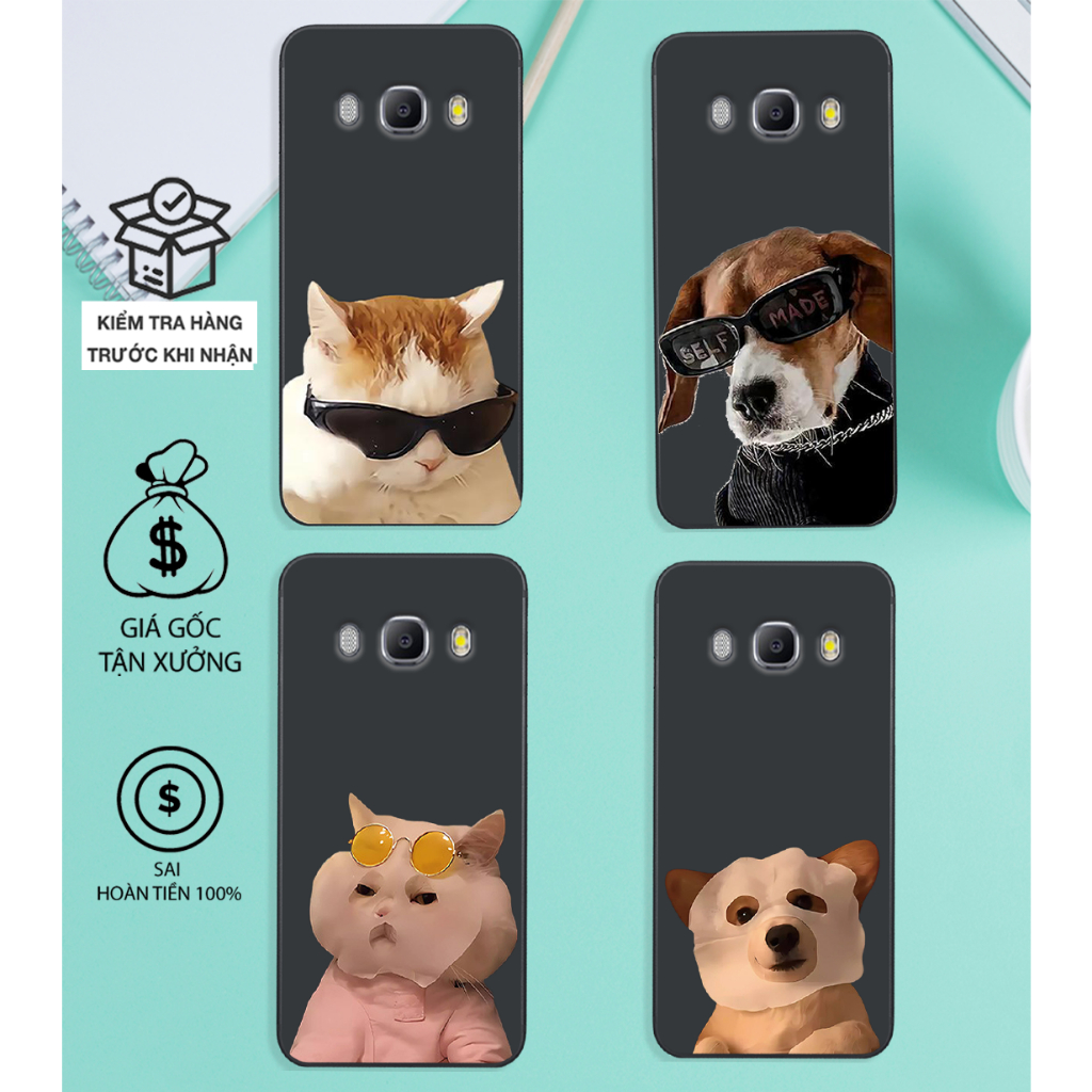 Samsung J310 / J3 2016 / J5 2016 / J5 10 / J7 2016 / J710 เคสนิ่มพิมพ์ลายแมวน่ารัก ราคาถูก