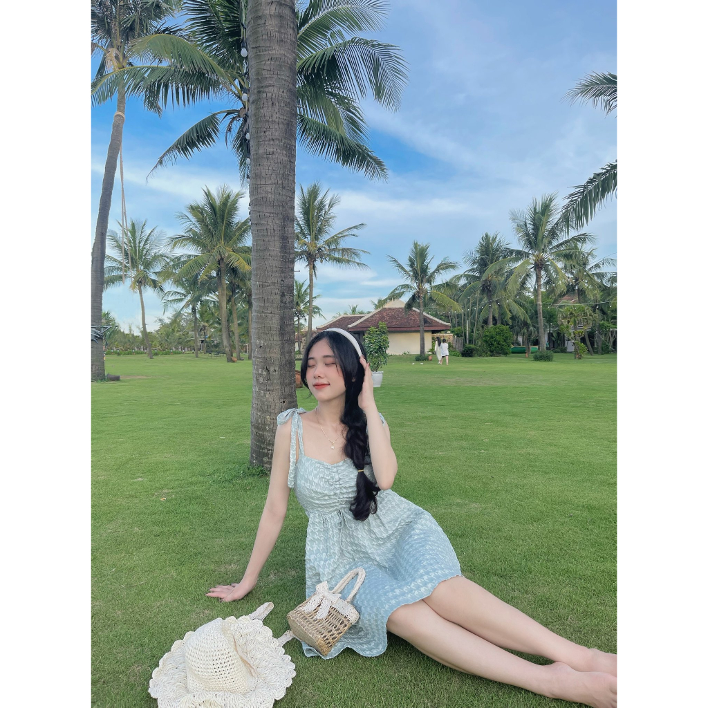 2S ZICZAC Bow Tie Dress (DESIGNED ITEM - 100% LIKE PHOTO) EXPRESS MEOINDAHOUSE