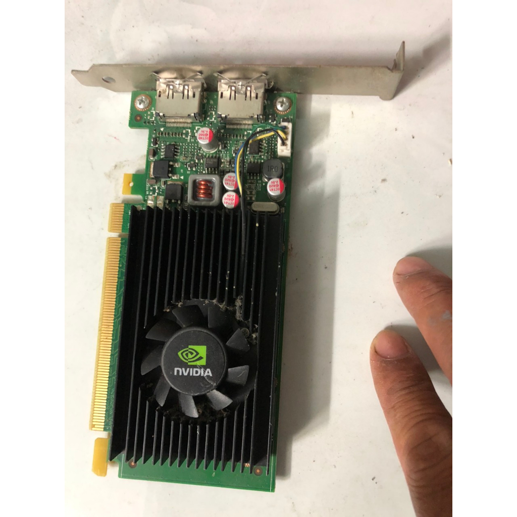 Vga การ์ดวิดีโอ man nvidia NVS 310 ซิงโครไนซ์พร้อมความยินดี 2 ชิ้น