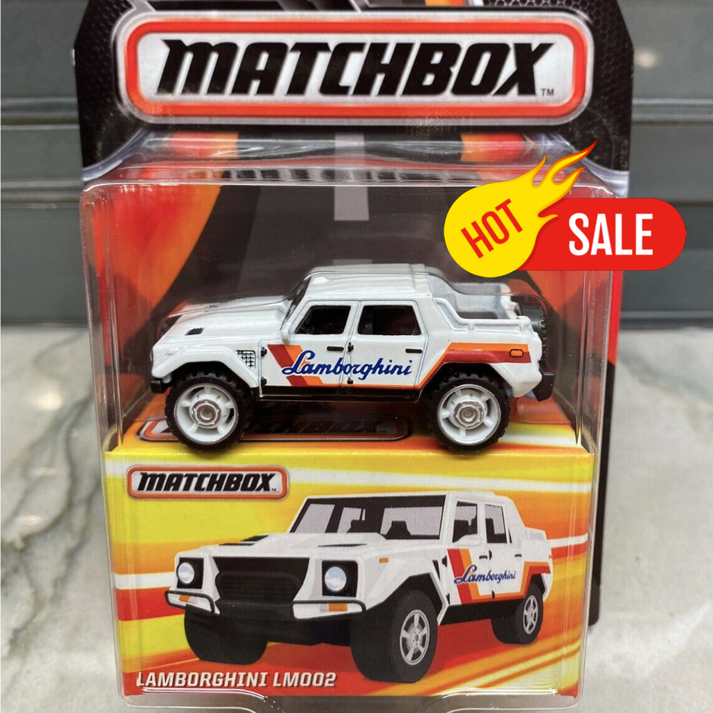 Best of Matchbox Lamborghini LM002 - White Die Cast 1/64 Scale ของขวัญสะสมที่ระลึกมูลค่าสูง B1