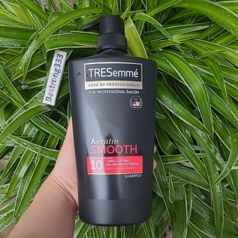 [ ผลิตภัณฑ ์ ของบริษัท-รุ ่ นใหม ่ ] TRESemme Keratin Smooth Shampoo 850g