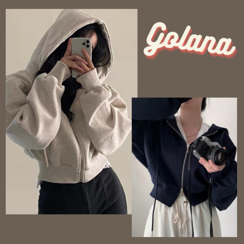 เสื้อแจ็คเก็ตผ้าฟลีซ Crotop เกาหลีทรงหลวมสุดน่ารัก เสื้อกันหนาวแขนยาว (มีไซส์ใหญ่)