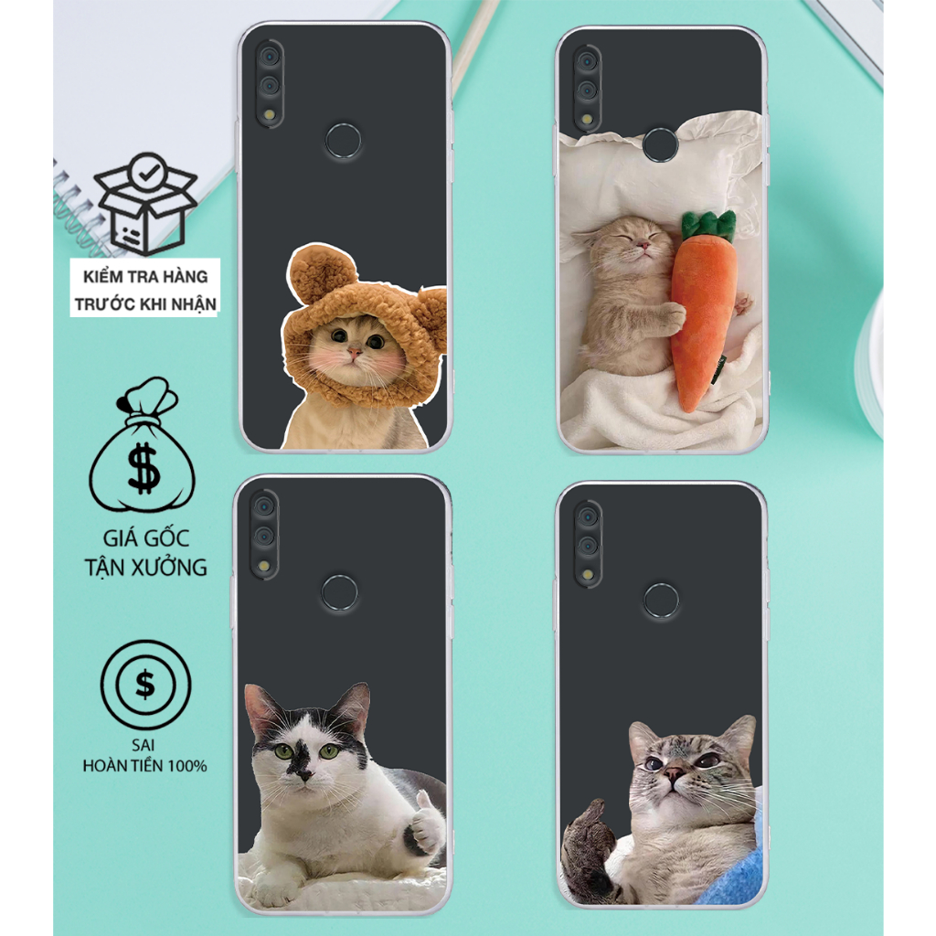 Vsmart Star / Star 3 / Star 4 / Star3 / Star4 เคสนิ่มพิมพ์ลายแมวน่ารักเพื่อปกป้องกล้อง
