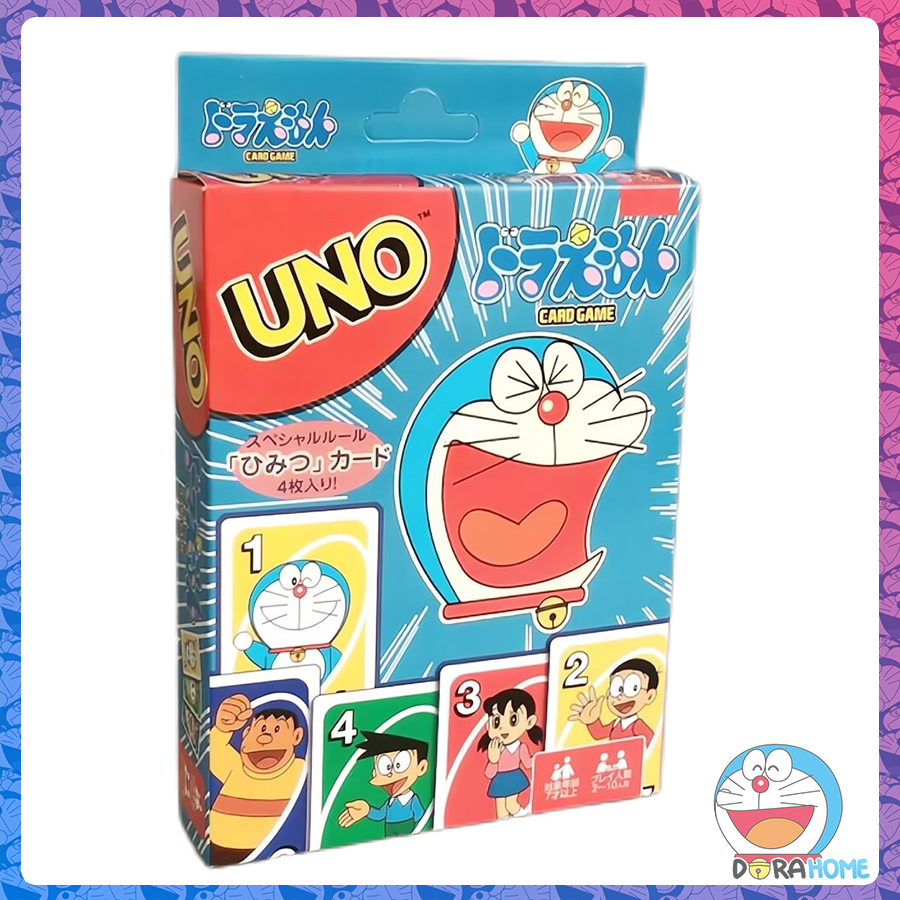 การ์ดโดราเอมอน Uno 112 การ์ดน่ารักไม่ซ้ําใคร QT0032