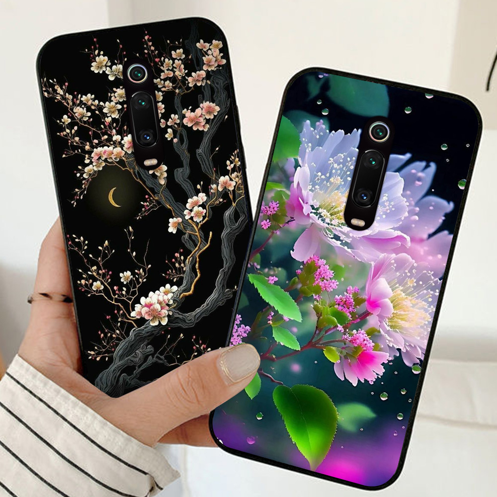 เคส Xiaomi Redmi K20 / K20 Pro / Redmi K30 / Redmi K30 Pro พร้อมพิมพ์ลายดอกไม้อ่อนโยน
