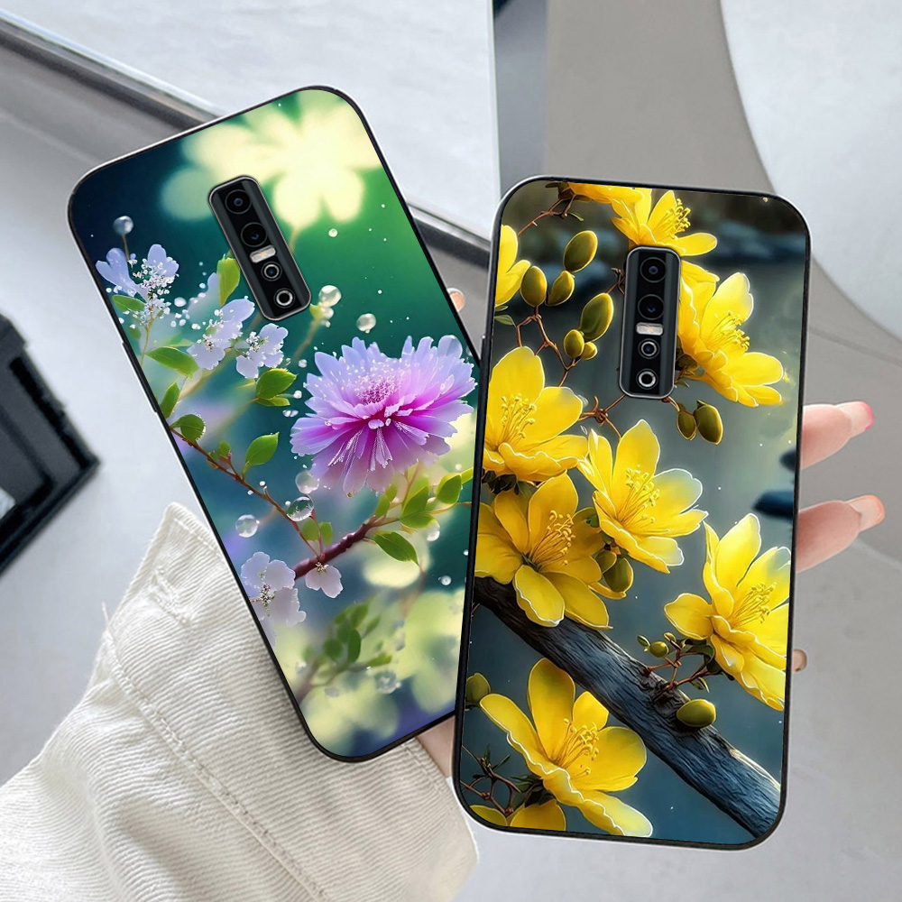 เคส Vivo v17 plus / vivo v17 pro พิมพ์ลายดอกไม้อ่อนโยน