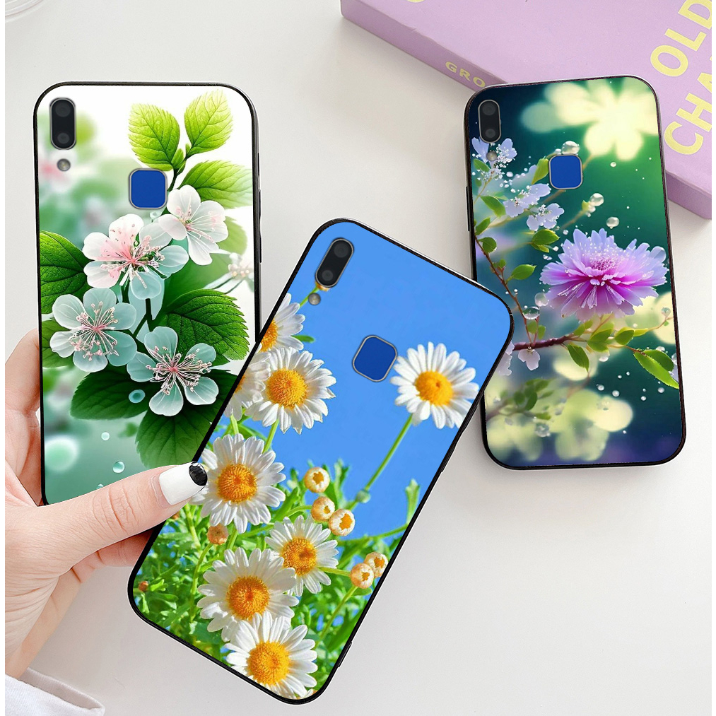 เคส Vivo y91 / vivo y91c / vivo y93 / vivo y95 พิมพ์ลายดอกไม้อ่อนโยน