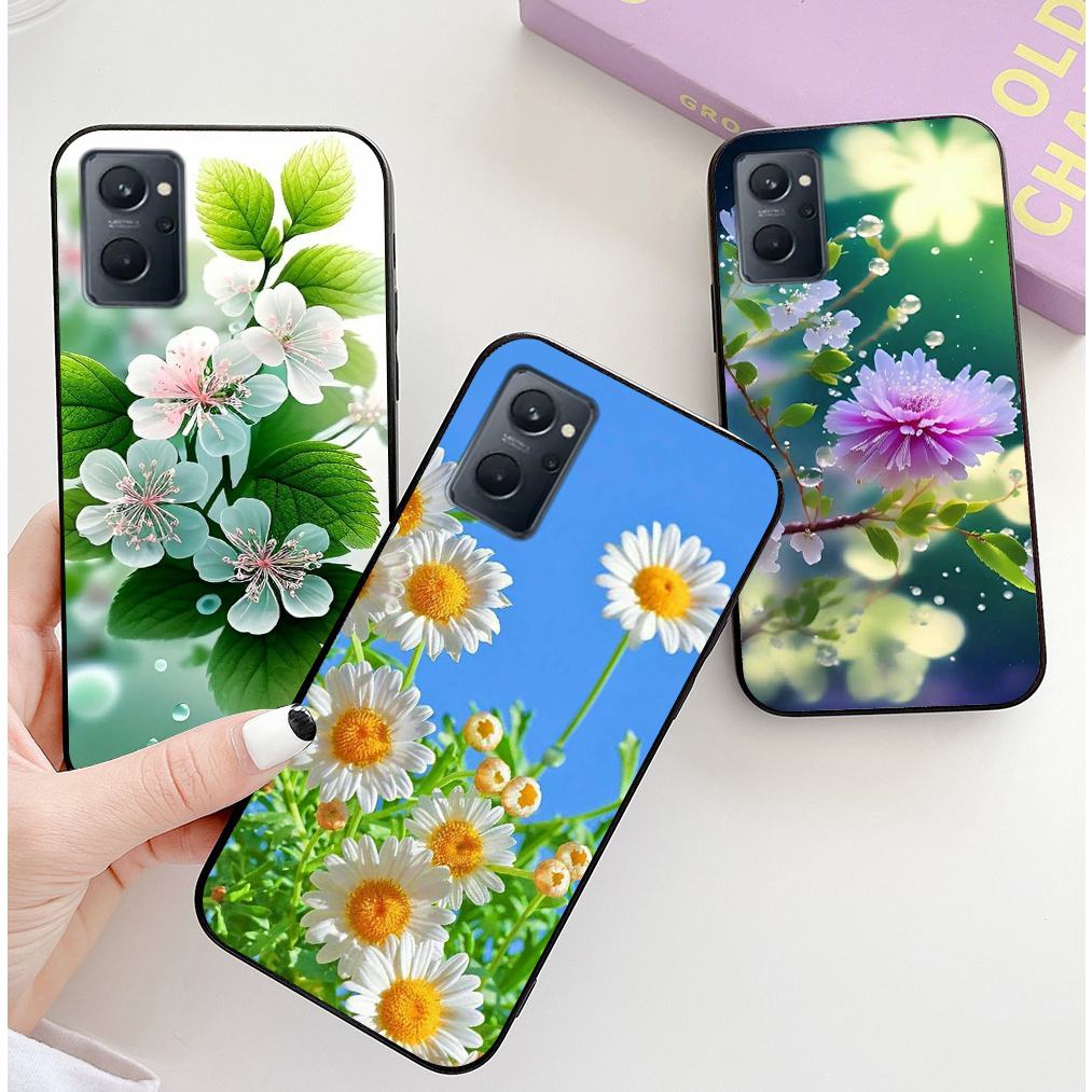 เคส Oppo realme 9 2020 / 9i / realme 9 pro พิมพ์ลายดอกไม้อ่อนโยน