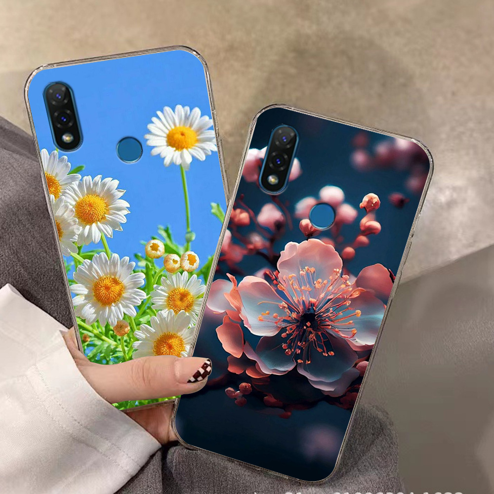 เคส Vsmart Joy 2 Plus / vsmart Joy2+ พิมพ์ลายดอกไม้อ่อนโยน