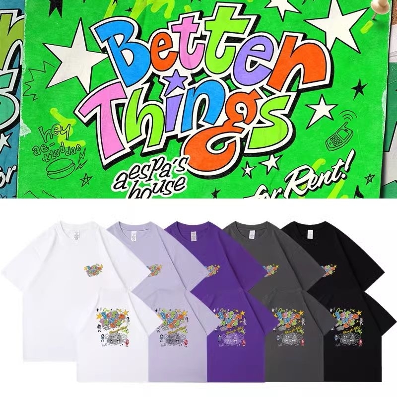 Aespa Karina, Giselle, Winter, Ningning T-shirt - Better Things