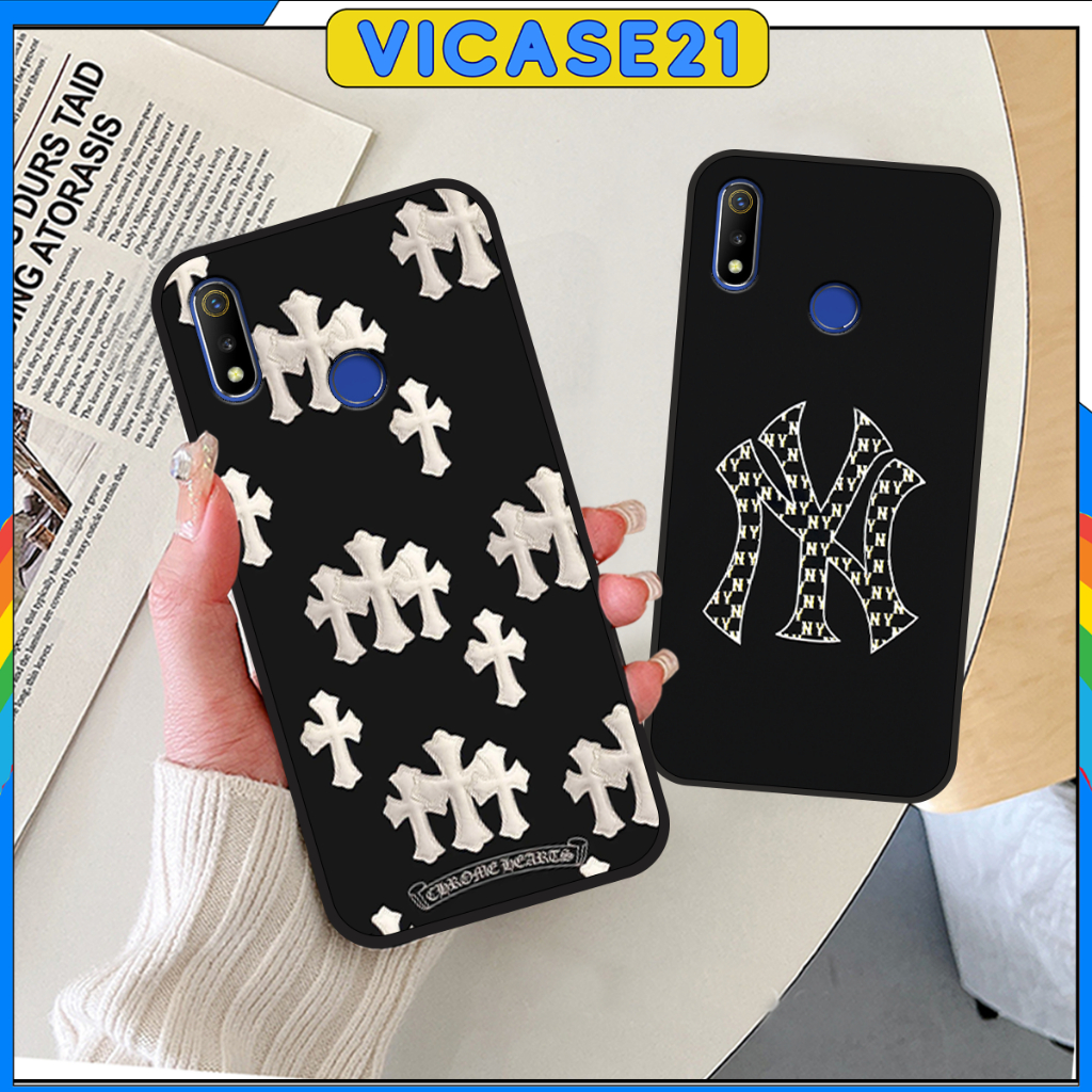 Realme 3 / 3 Pro Sports Case Chorme Heart,NY,2, Gucci, Thow Bromne Brand