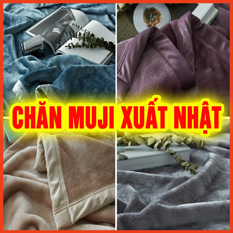 THICK RABBIT BLANKET WITH POCKET, WIDE SIZE 2mx2m3