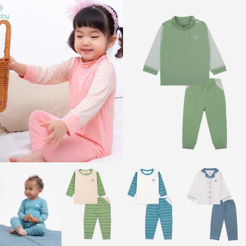 [Bubaby] ชุดขายาวสําหรับเด็กทารกและเด็กผู้หญิง Bubaby ไซส์แปลก