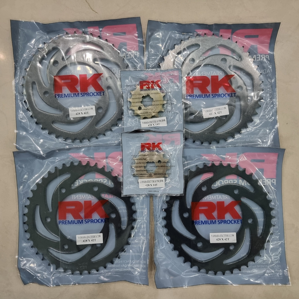 เฟือง RK ของแท้ สําหรับ Exciter 150