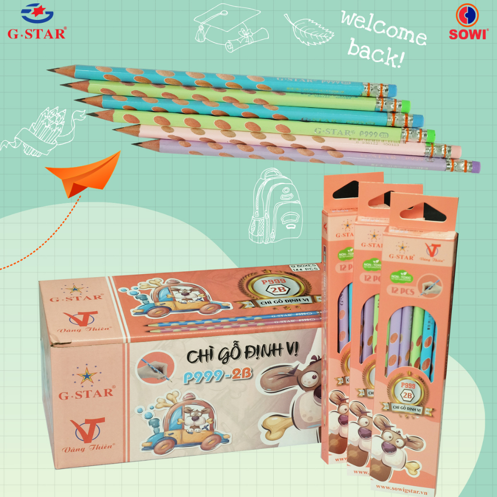 G-STAR P999 - 2B NAVIGATION WOODEN PENCIL