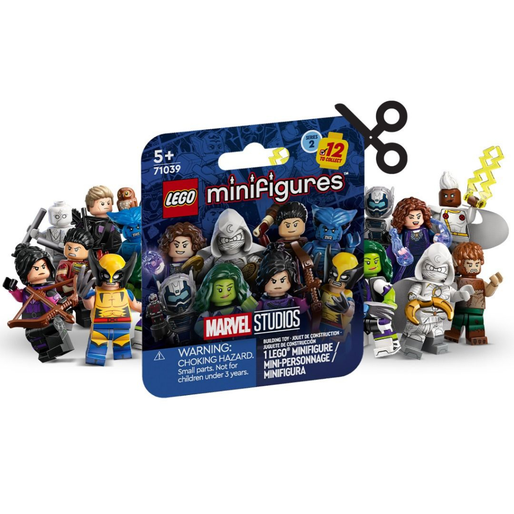 71039 Lego Marvel Studios Collectable Minifigures Series 2 - ตัวละครในของเล ่ นประกอบ