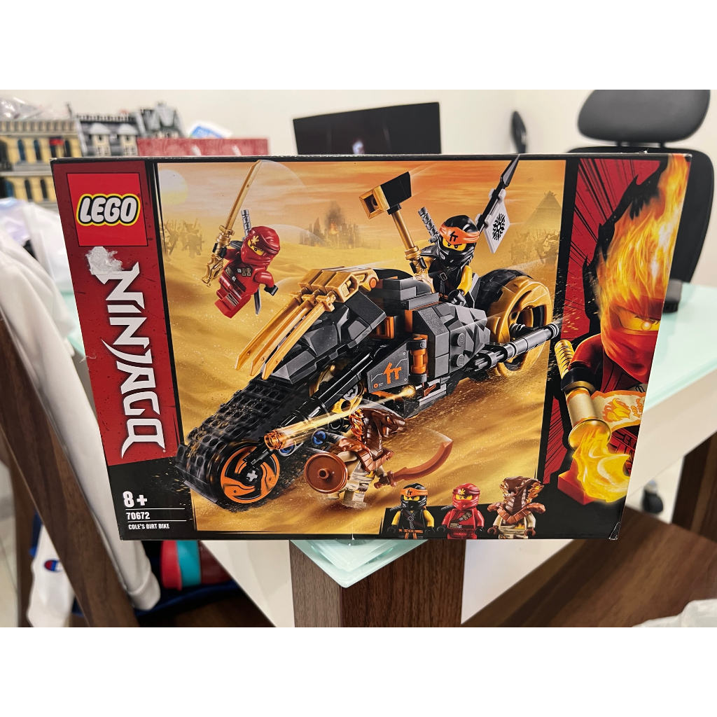 - Lego 70672 - Ninjago - Coles Dirt Bike - รถออฟโรดของ Cole [GENUINE]