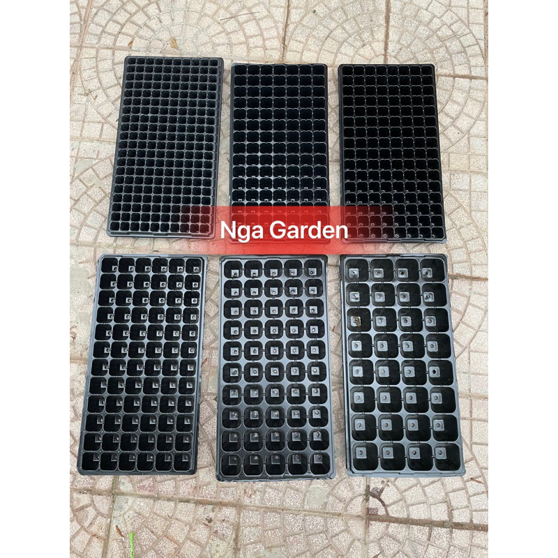 ถาดเพาะเมล็ด 5 ถาด 32 หลุม 50 หลุม 72 หลุม 105 หลุม 128 200 หลุมถาดเพาะกล้า