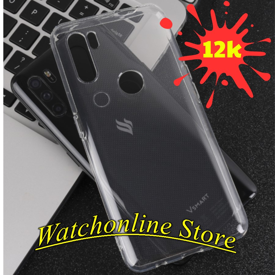 Vsmart Active 3, Active 1, Active1+ เคสซิลิโคนใสคุณภาพสูงของแท้
