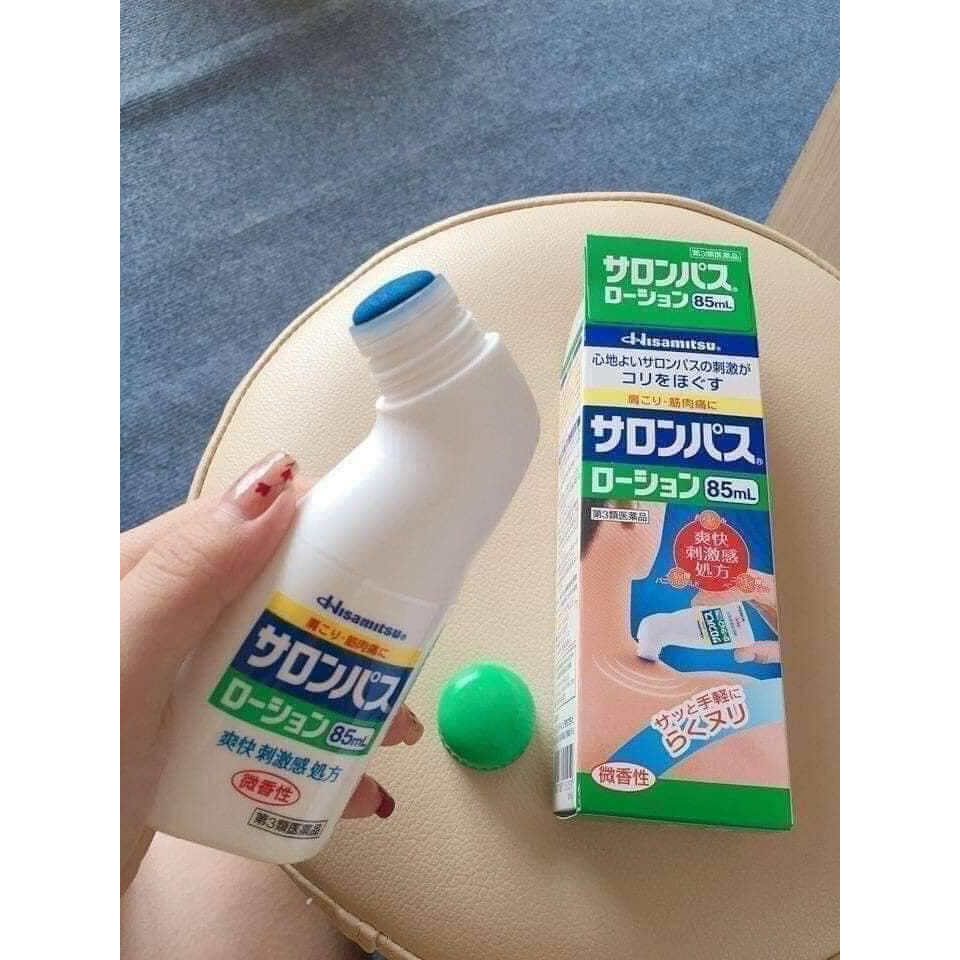 น้ํามันลูกกลิ้งนวด Hisamitsu 85ml