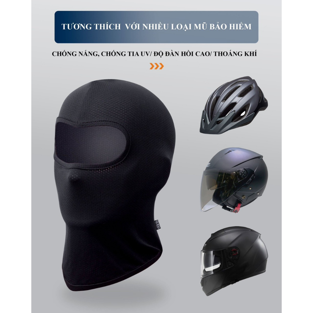 Swat Full-Face SWAT ninja Headscarf Super Soft, Elastic Fabric Sunscreen Anti-Dust Premium Brand SWAT