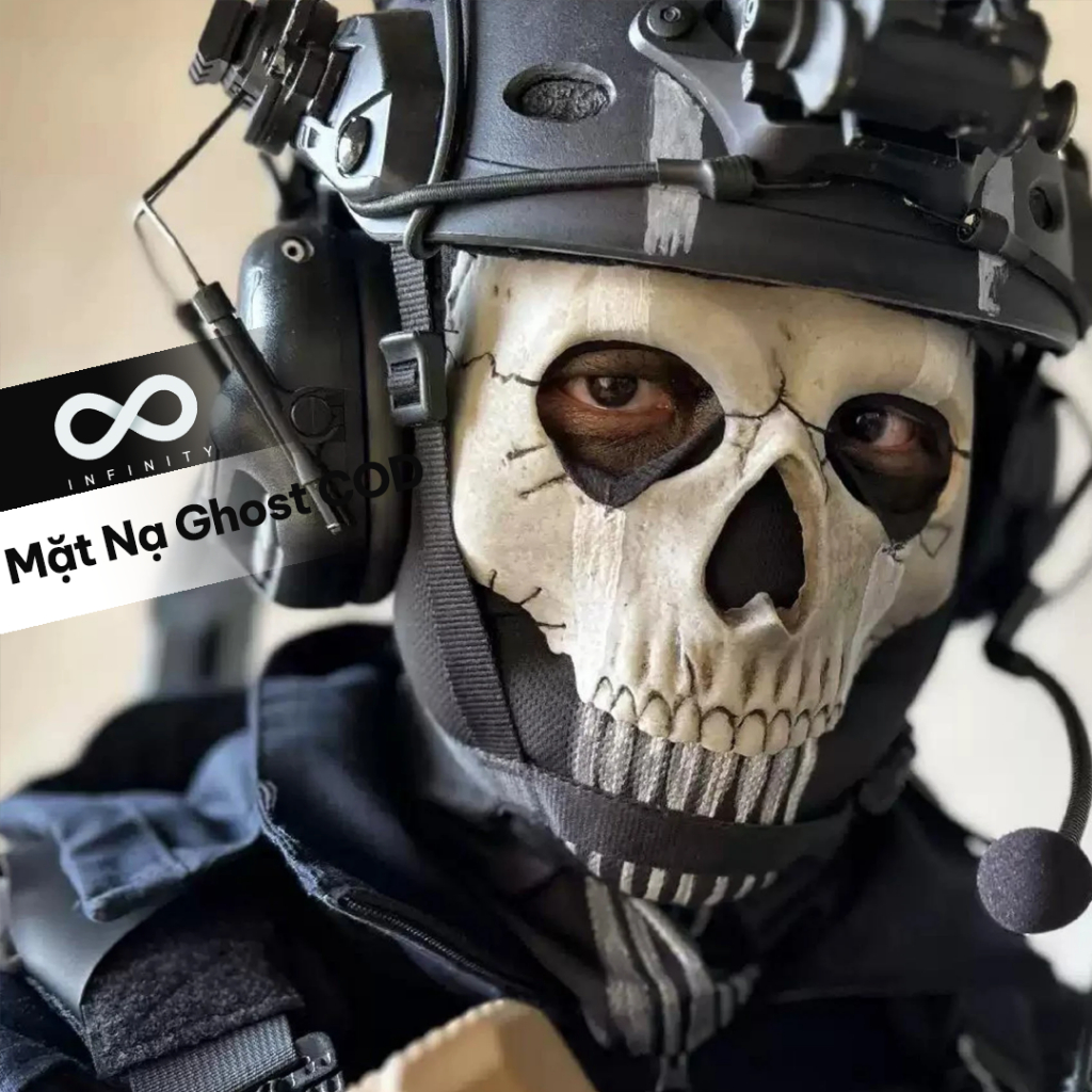 หน้ากากหัวกะโหลกผีใน COD MW2 - หน้ากากกะโหลกคอสเพลย์