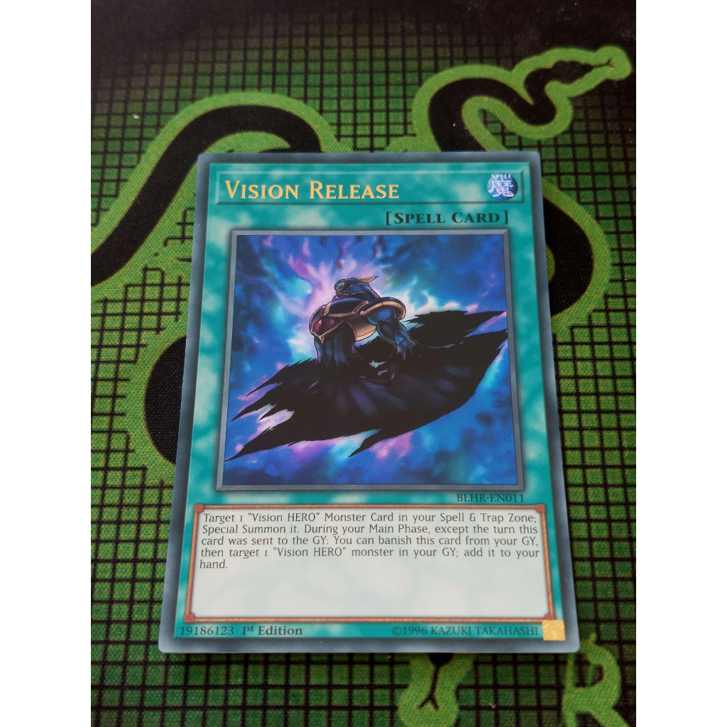 [ Do Lac Shop ] Mint90 Yugioh Spell Vision Release Card - BLHR-EN011 - Ultra