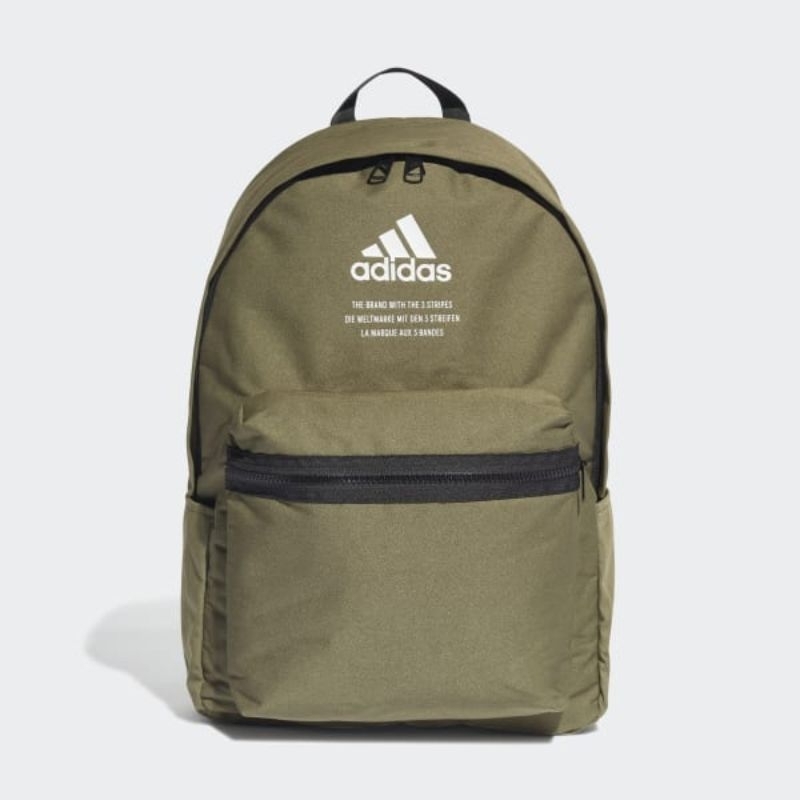 [ ของแท ้ ] Adidas Classic Unisex Fabric Backpack HC7259