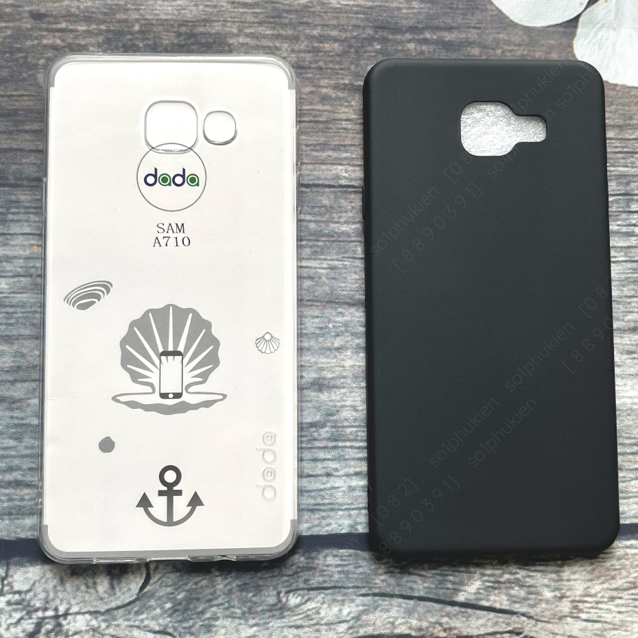 เคส Samsung Galaxy A7 2016 (A710) สีดําใส คุณภาพสูง ทนทาน