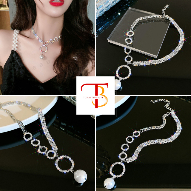 สร้อยคอสไตล์ยุโรปสําหรับผู้หญิง HN621 - Tcmartsbeauty