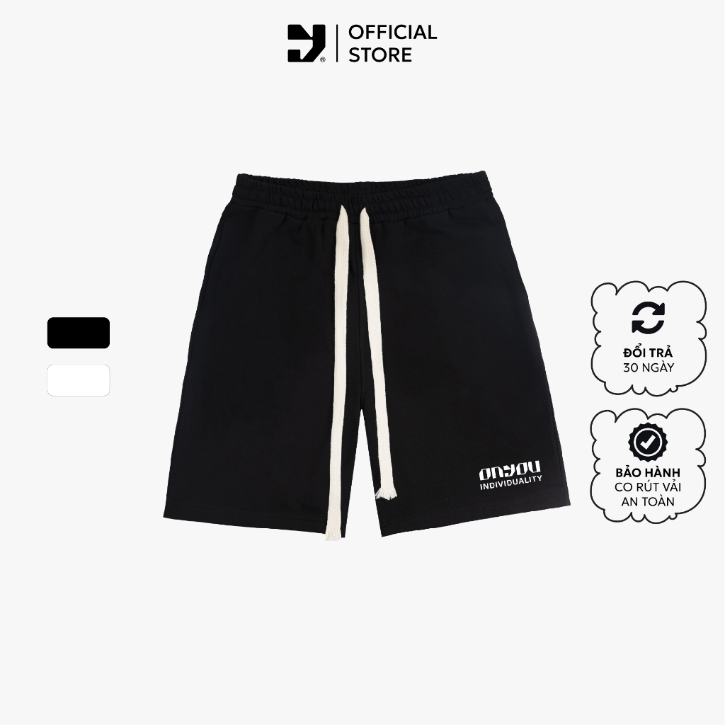 Onyou Local Brand กางเกงขาสั้นของแท้ Basic Onyou Q001 Unisex 100% Crab Leg Felt