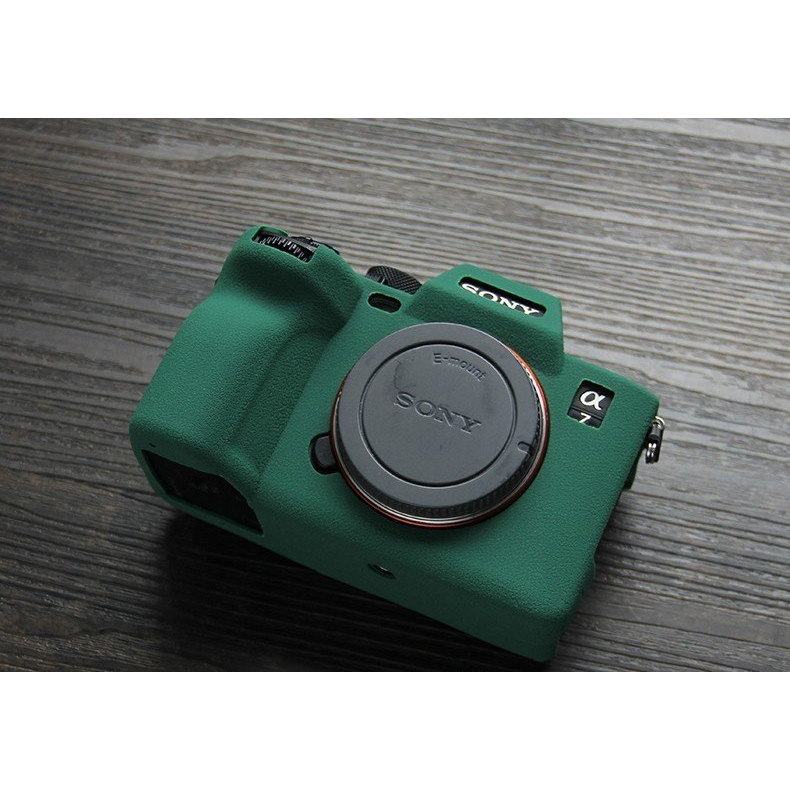 ฝาครอบป้องกันกล้อง - เคสซิลิโคนสําหรับ Sony A7RIV A7R4 A7M4