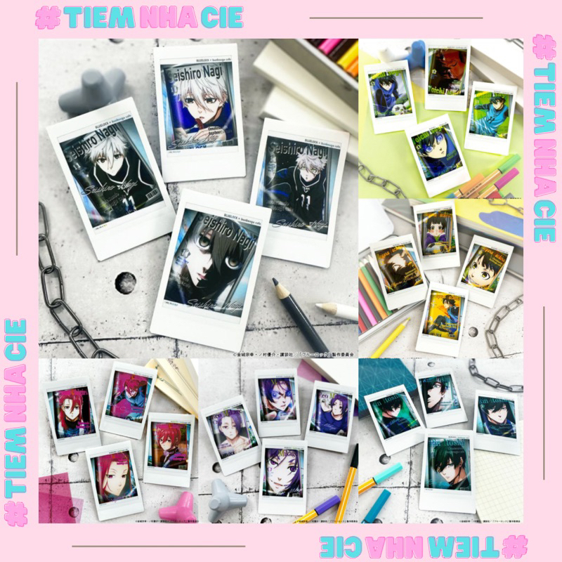 [Cies Shop] [AVAILABLE] Blue Lock Striker No. การ์ดกําหนดค่าคาเฟ่ 1 ใบ