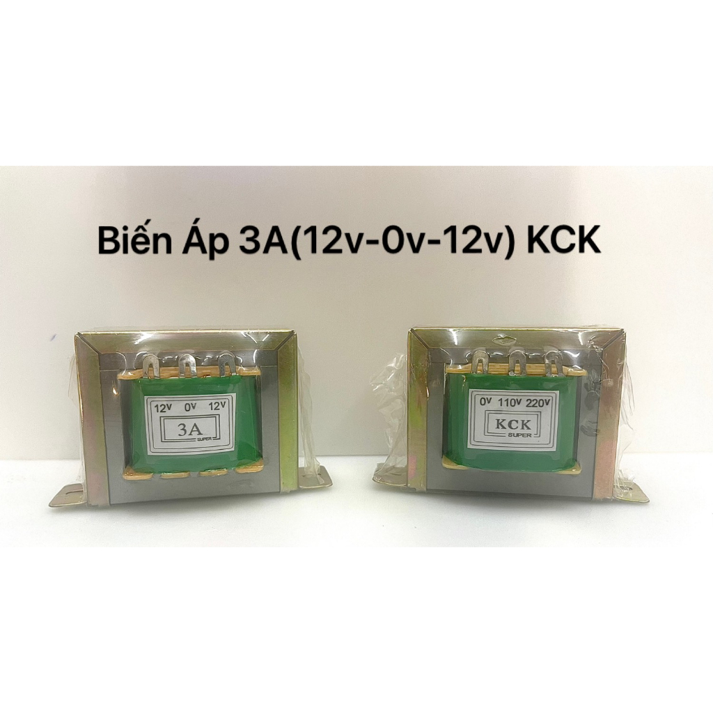 หม้อแปลง 3A ( 12v - 0v - 12v ) KCK