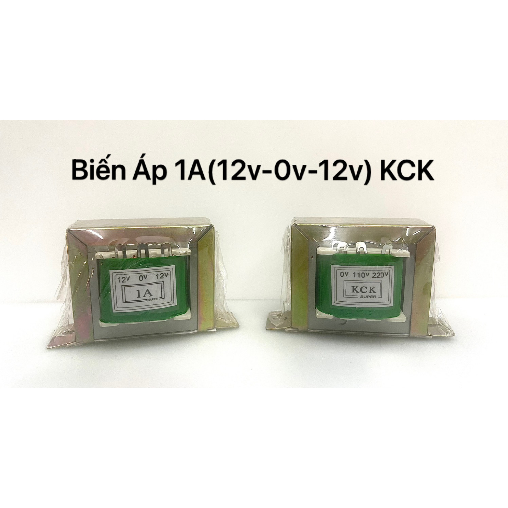หม้อแปลง 1A ( 12v - 0v - 12v ) KCK