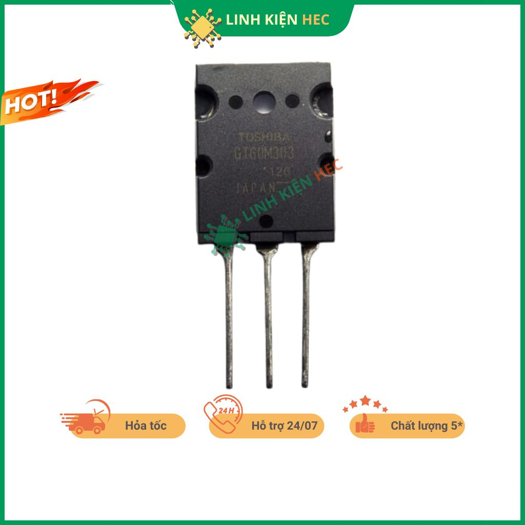 Igbt GT60M303 60M303 60A 900V ถอดชิ้นส่วนส่วนประกอบเครื่องจักรของแท้