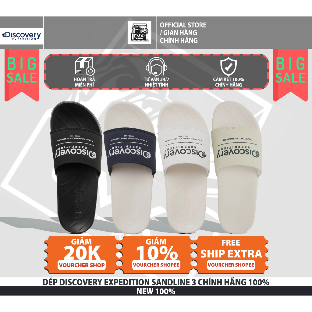 รองเท้าแตะ Discovery Expedition SLIDE SANDLINE 3 - REAL ของแท้ 100%