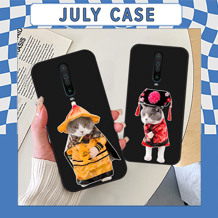 Xiaomi Redmi K30 - K30 5G - K20 - K20 Pro Case พร้อมอาชีพตลกและภาพสุนัขและแมว
