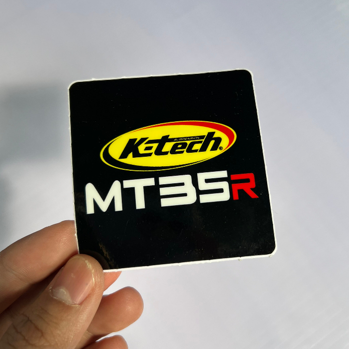สติ๊กเกอร์โลโก้ส้อม K-Tech MT35R