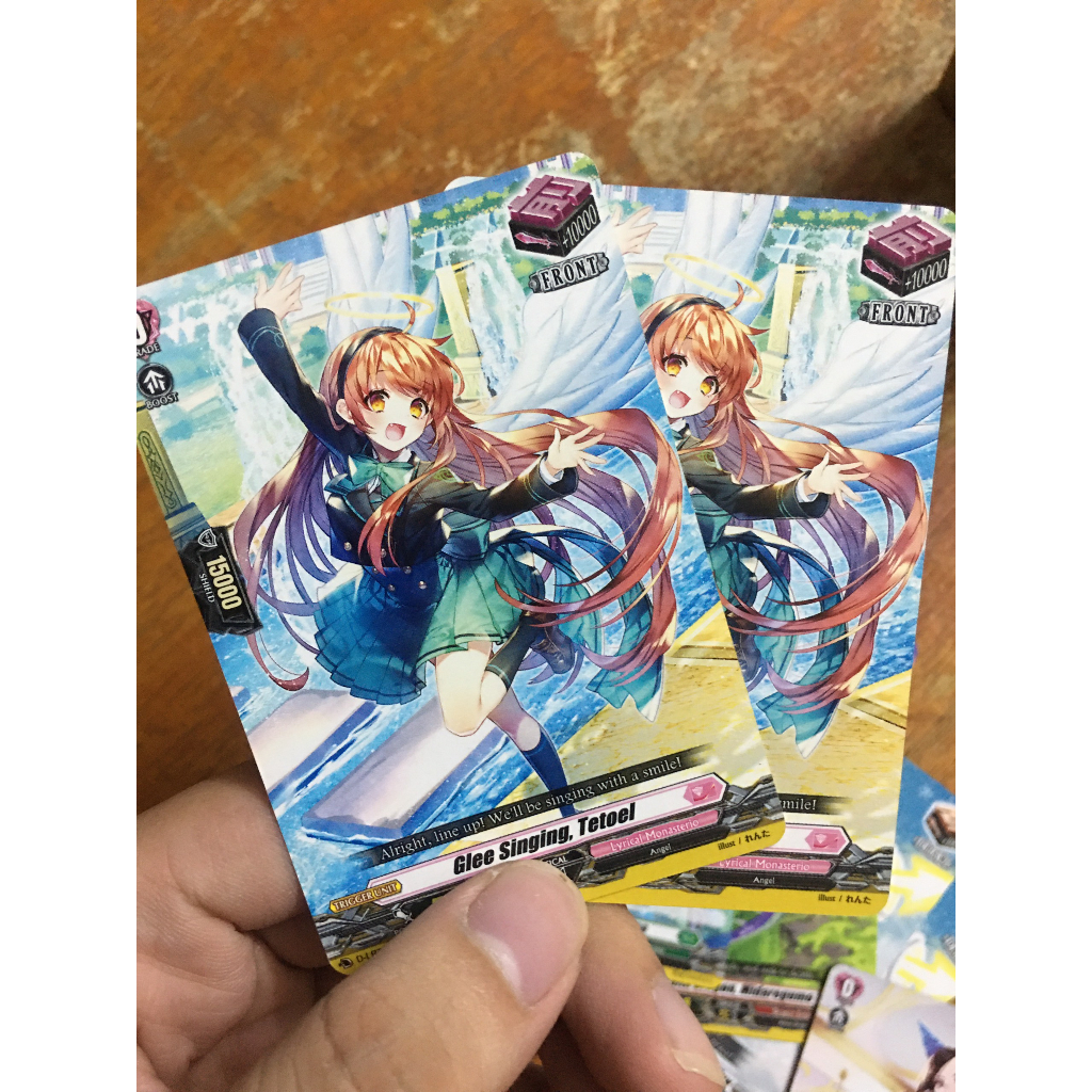 Cardfight Vanguard Glee Sing, Tetoul - D-LBT01/109EN Front Trigger Lyrical Monasterio