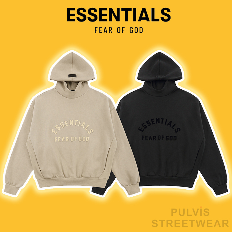 [(คุณภาพกระจก] - เสื้อฮู้ด FOG Fear Of God ESSENTIALS SS23 ESSENTIALS Hoodie", Hoodie ESSENTIALS The
