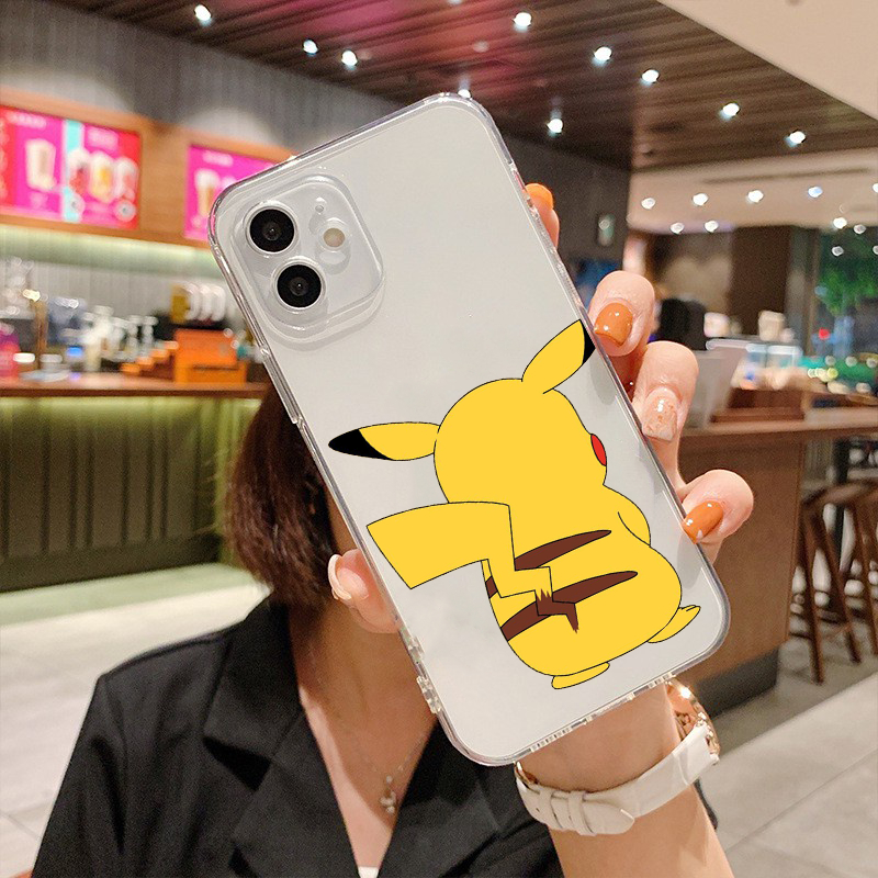 ที่ไม่ซ้ํากันpykachuกลับIphone case 14 13 13pro 13Promax 6 6S 7 8 7Plus 8Plus IX XR XSMAX uh328