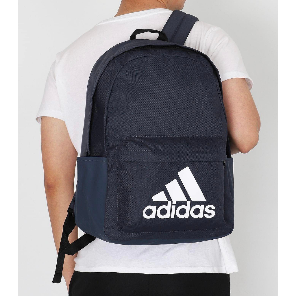 ( ของแท ้ 🚚 Adidas basic Backpack, สะดวกแฟชั ่ น unisex ผู ้ ชายและผู ้ หญิง