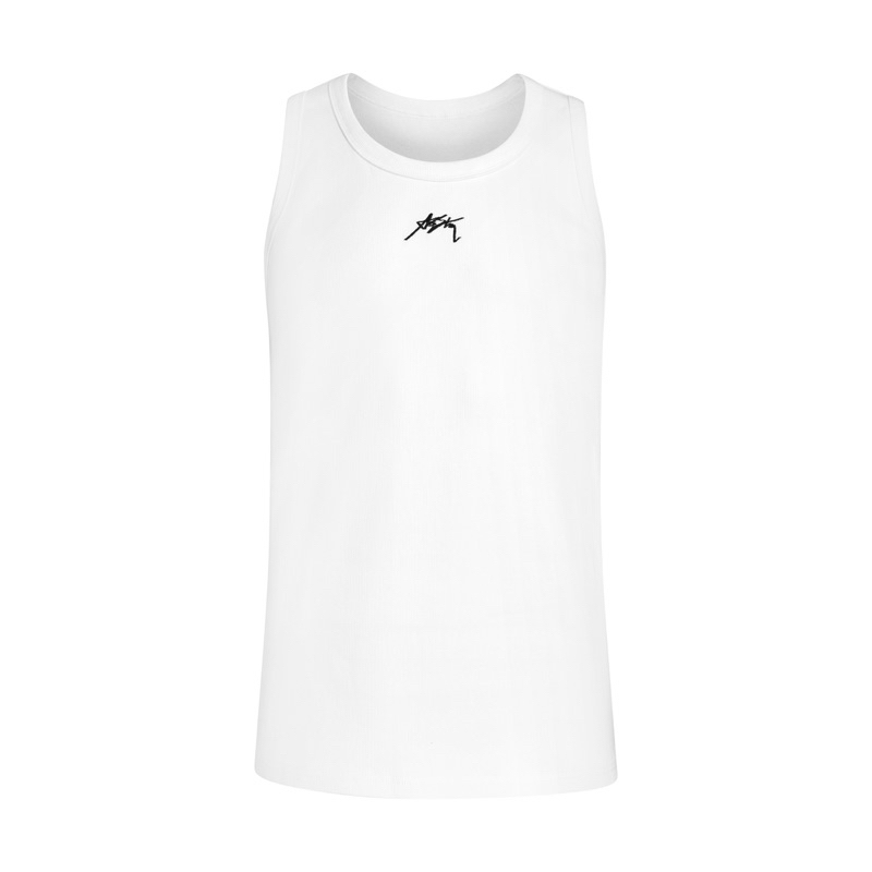 โลโก้ลายเซ็น TANKTOP // BLACK - WHITE - IVORY // AASTU // AASTUDIO