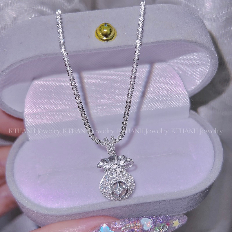 S925 SILVER NECKLACE & SILVER FACE