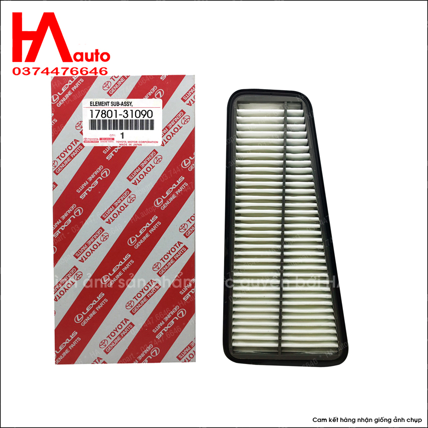 กรองแอร์เครื่องยนต์ Toyota Land Cruiser 4.0L 2007-2015, Prado/4Runner 4.0L เครื่องยนต์ 2002-2009, รห